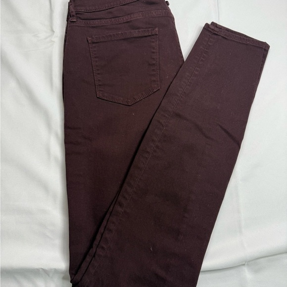 Articles Of Society Burgundy Skinny Jeans - Picture 2 of 7